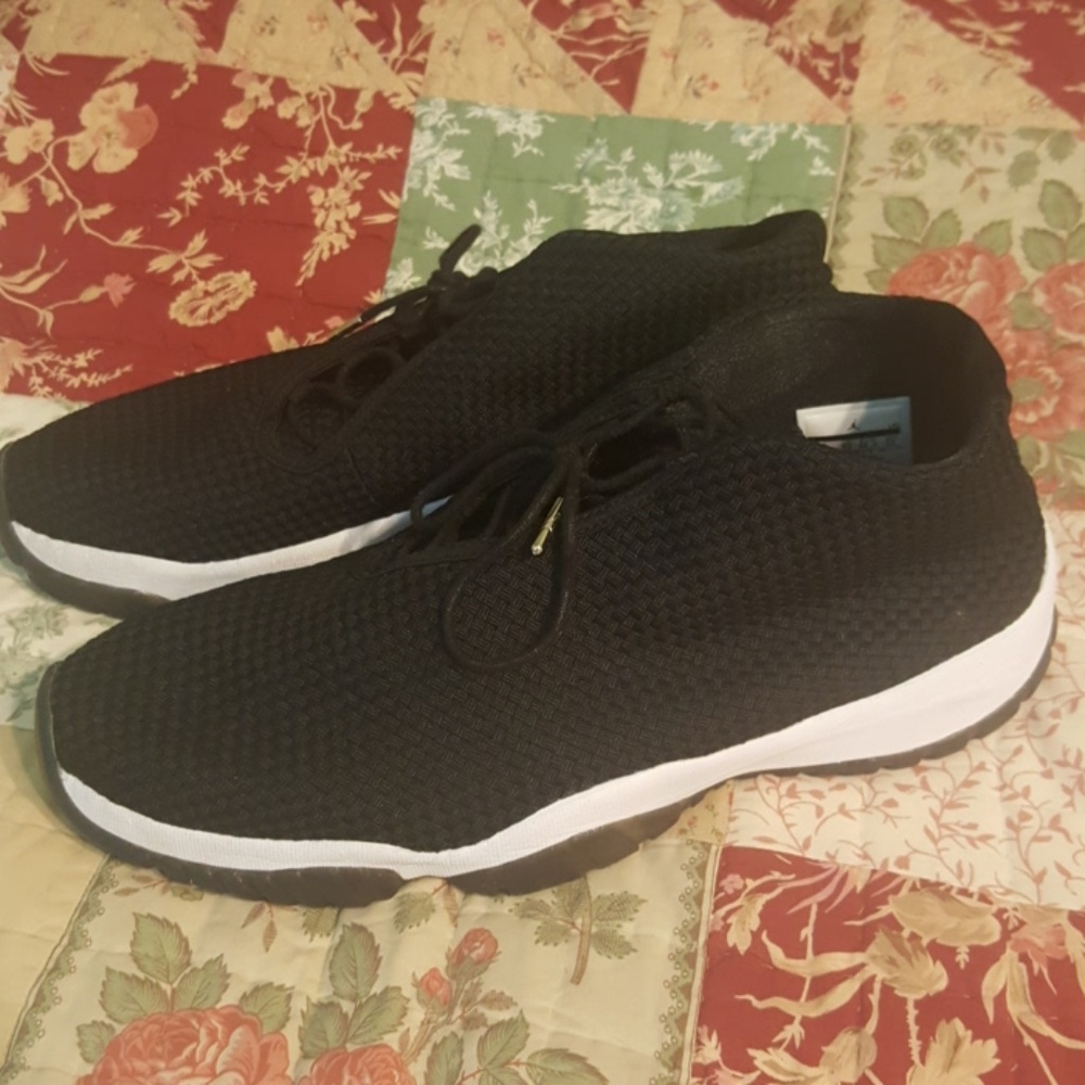 Black Jordan Future Sneakers
